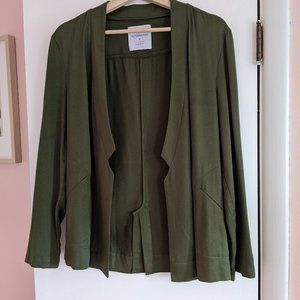 Olive green blazer